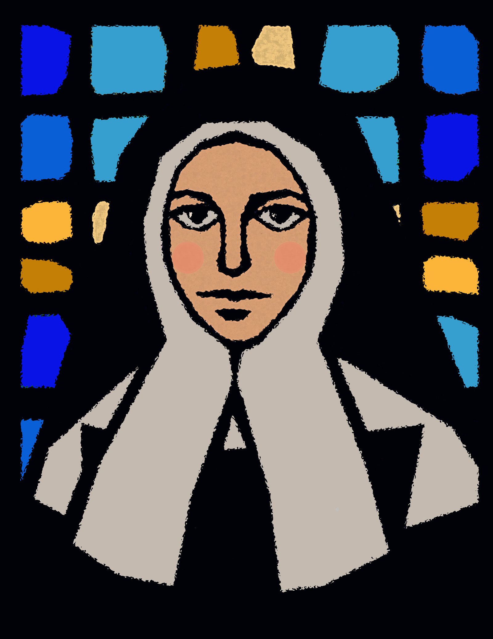 Small Bernadette Window