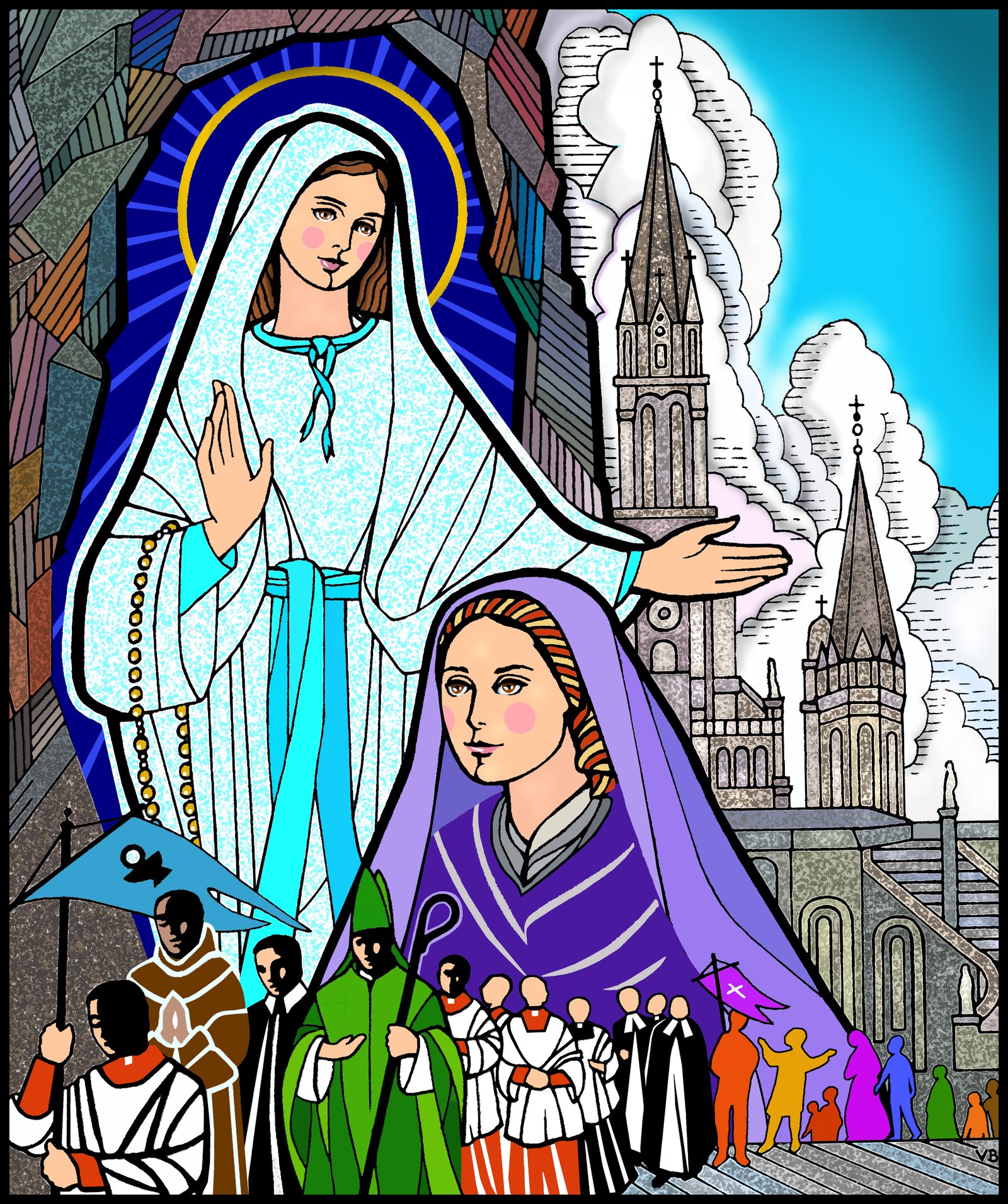 Let Pilgrims Come in Procession