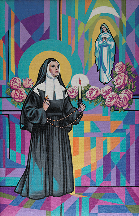 SAINT BERNADETTE OF NEVERS, FRANCE